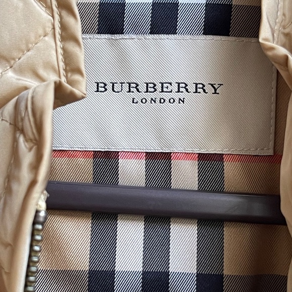 NWOT Burberry Nylon 2in1 Trench Coat and Quilt Jacket 4 XS - Picture 2 of 15